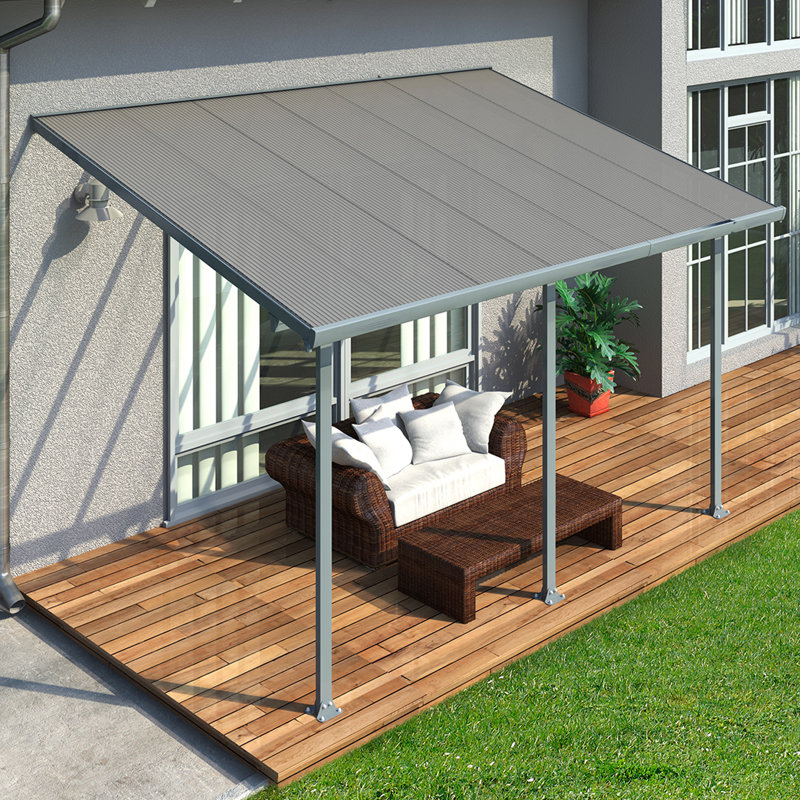 Wayfair Palram Feria™ 14 ft. W x 9.5 ft. D Patio Awning